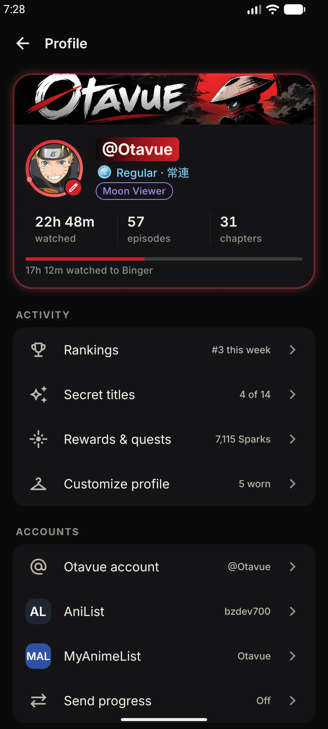 Your Profile